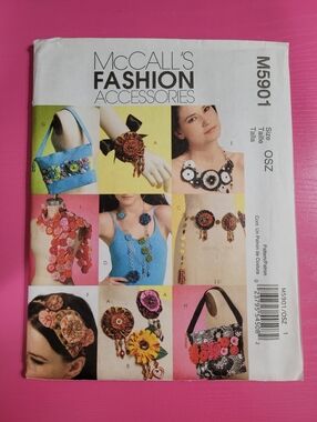 McCall's Fashion Accessories Sewin Pattern M5901 (0848)